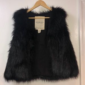 Denim & Supply Ralph Lauren faux fur vest